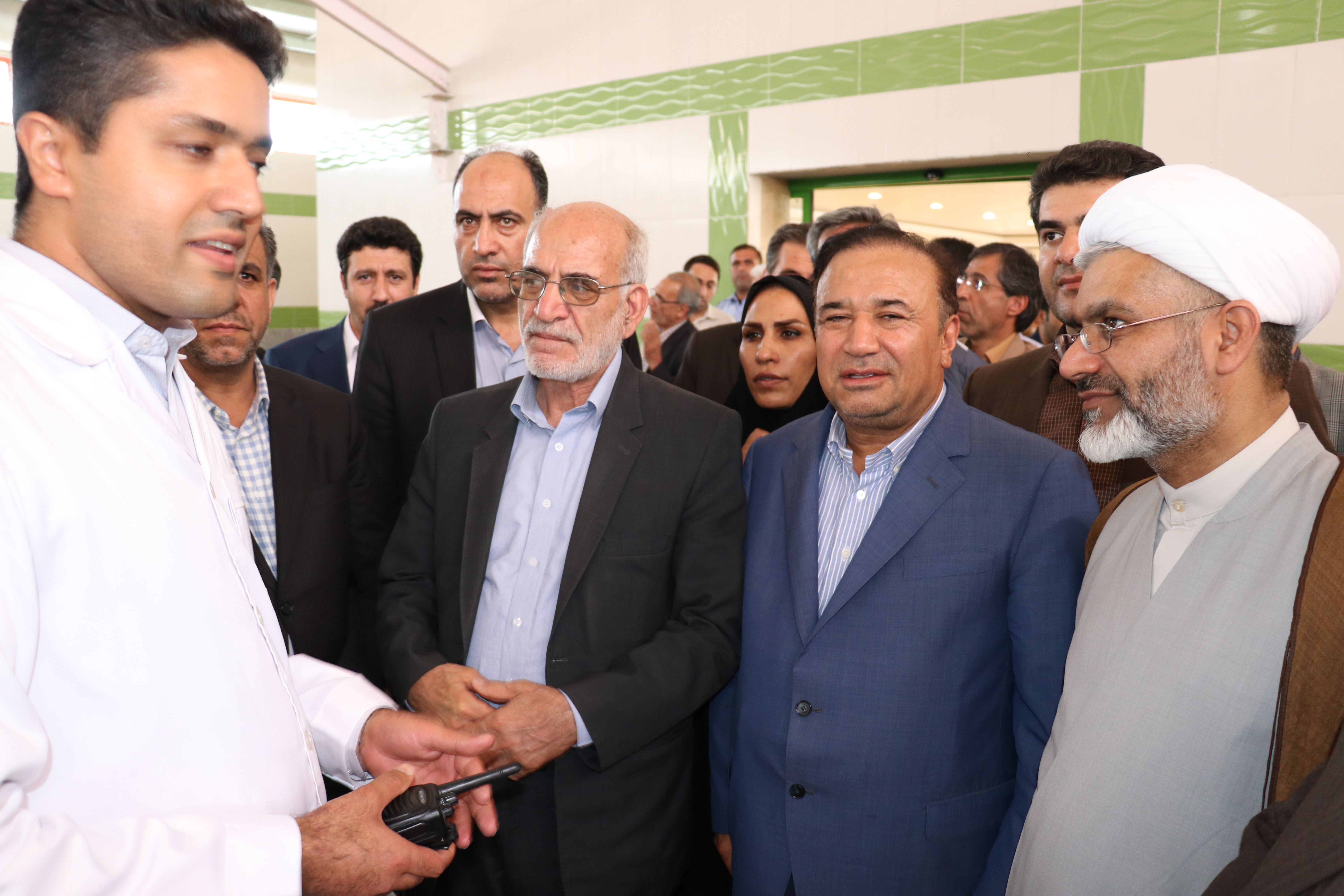 بازدید استاندار تهران و هیات همراه